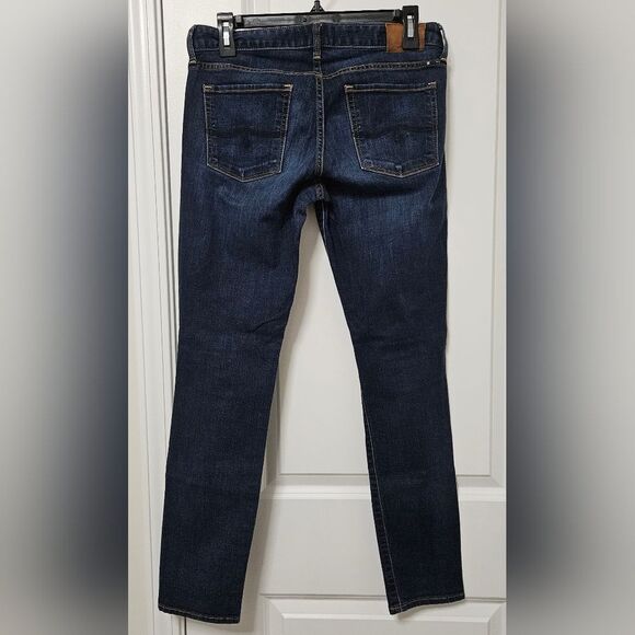 Lucky Brand Jeans Women's 2/26 (30x28) Blue Lolita Skinny Stretch Denim Low-Rise - Picture 1 of 10